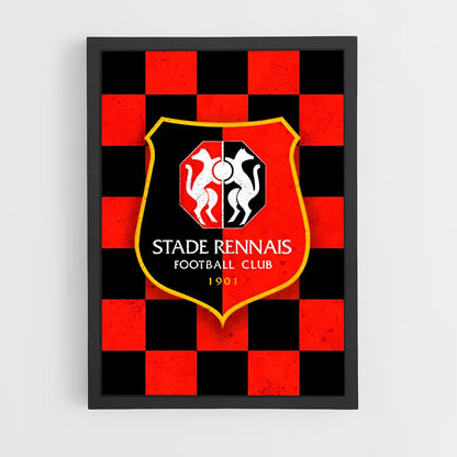 ap-stade rennais fc-10 cadre Noir