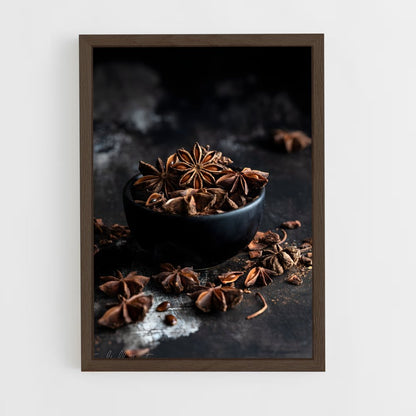 ap-star anise-3 cadre Bois foncé