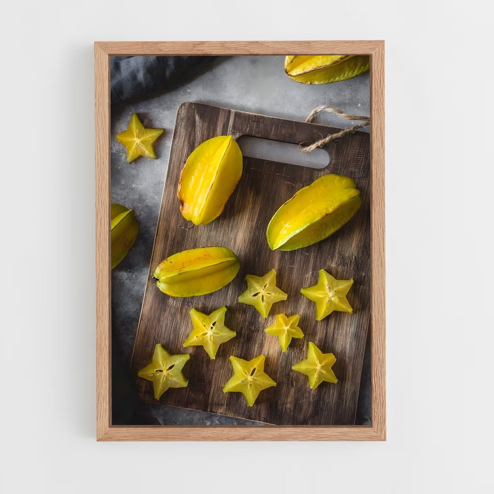ap-star fruit-3 cadre Bois clair