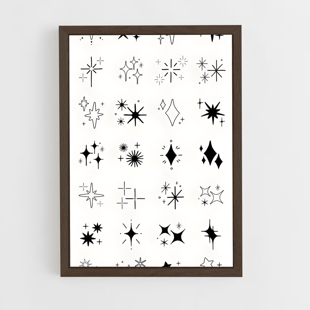 ap-star patterns-1 cadre Bois foncé
