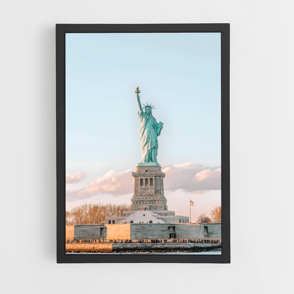 ap-statue of liberty-16 cadre Noir