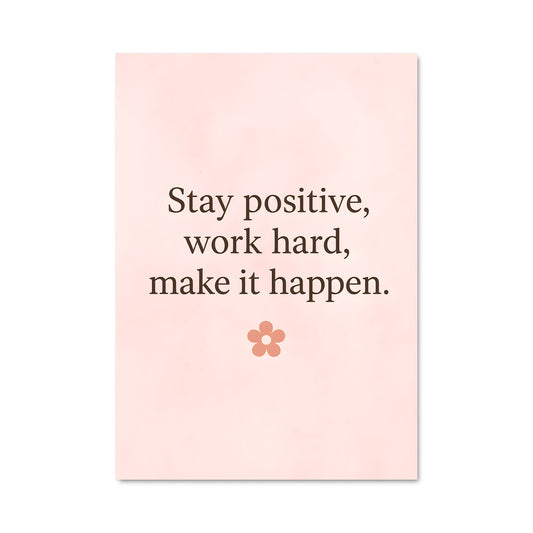 Poster Reste Positive