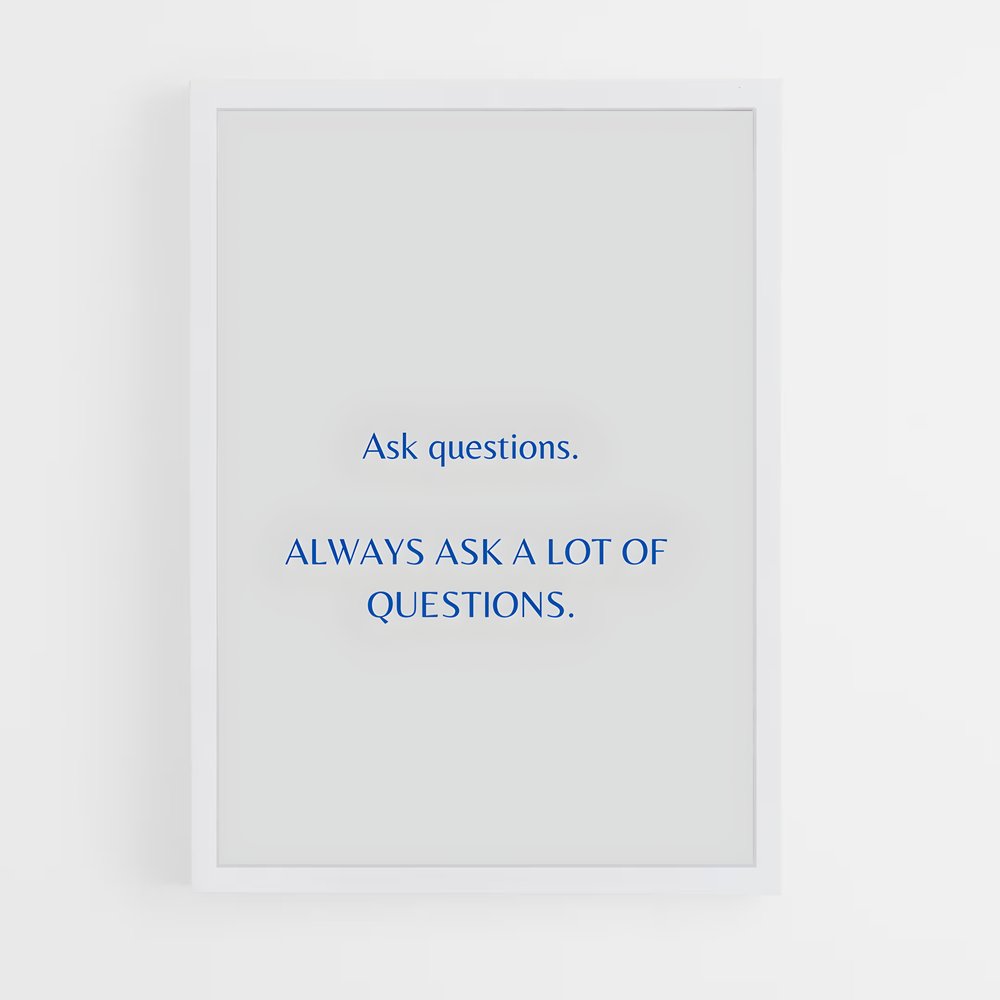 ap-stay curious-2 cadre Blanc