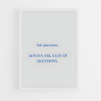 ap-stay curious-2 cadre Blanc