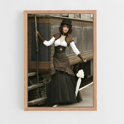 ap-steampunk-2 cadre Bois clair