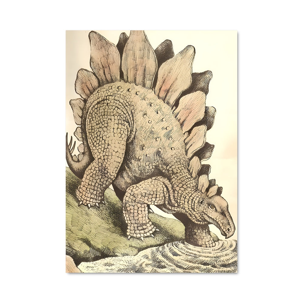 Poster Roar de Stégosaure