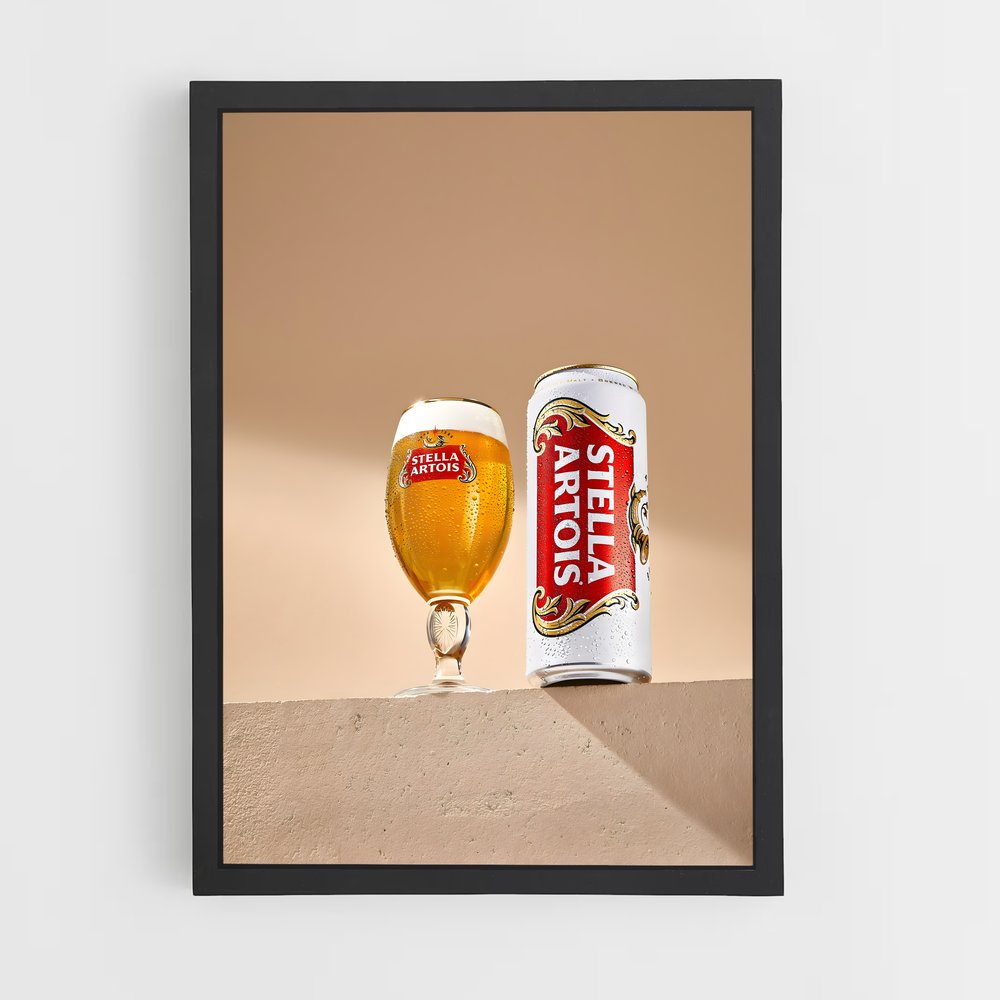 ap-stella artois-3 cadre Noir