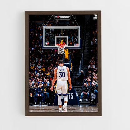 ap-stephen curry-1 cadre Bois foncé