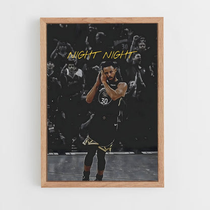 ap-stephen curry-3 cadre Bois clair