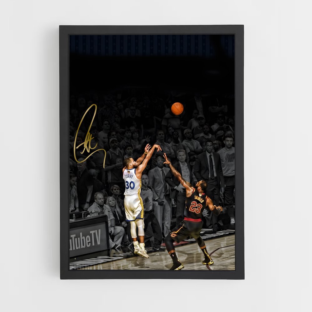 ap-stephen curry-9 cadre Noir