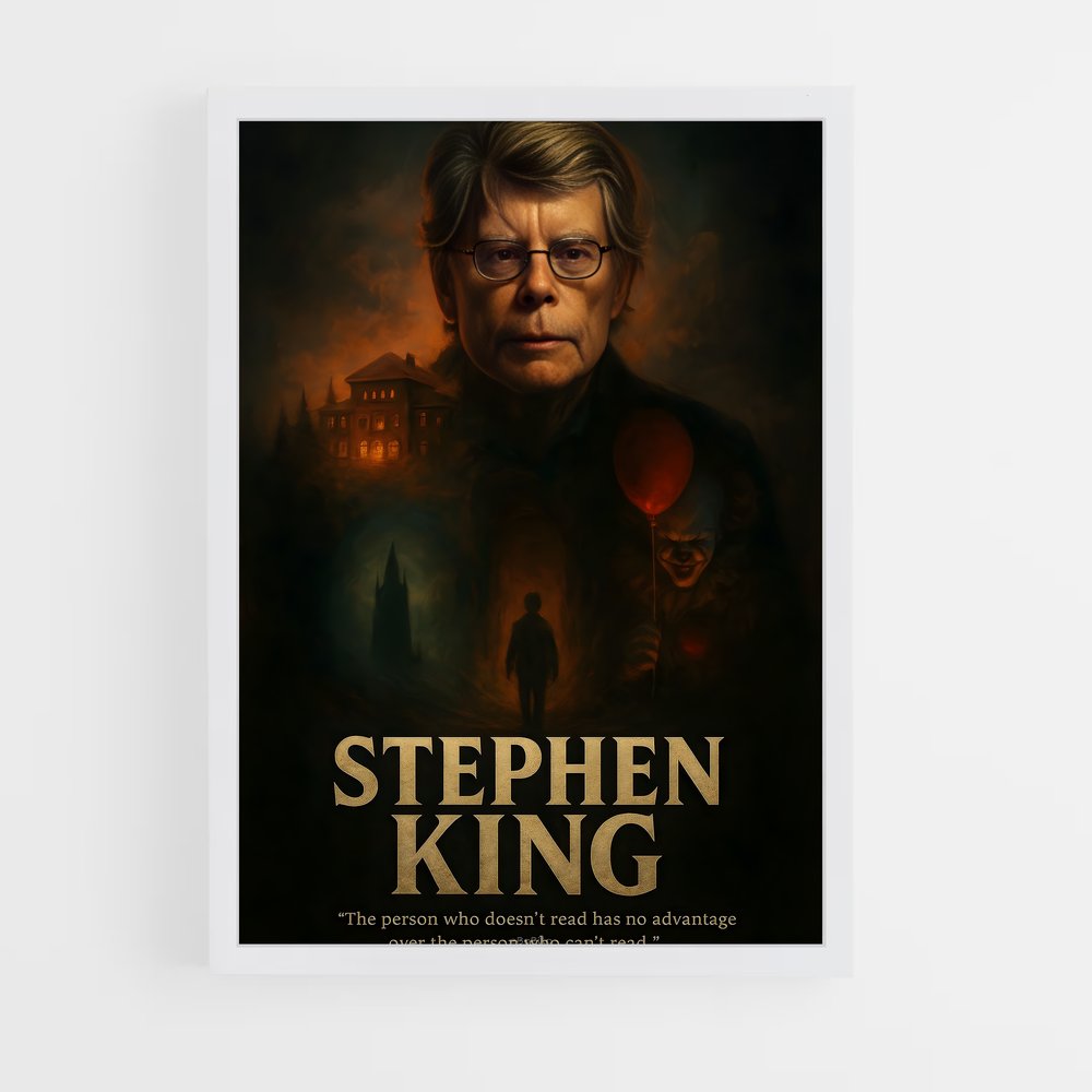 ap-stephen king-6 cadre Blanc