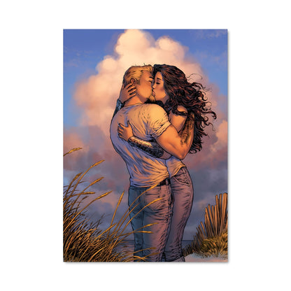 Poster Un Baiser au Crépuscule