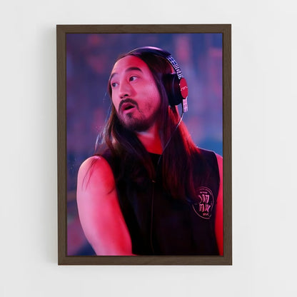 ap-steve aoki-2 cadre Bois foncé
