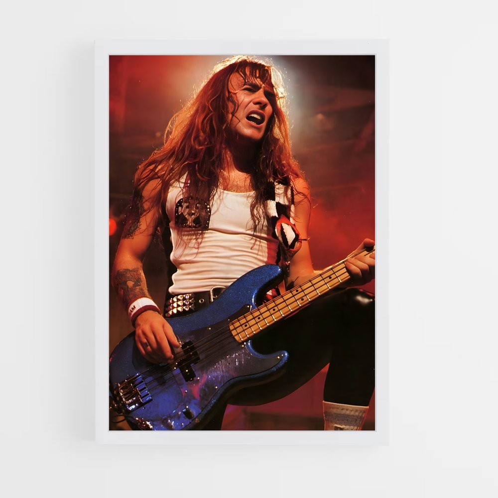 ap-steve harris-5 cadre Blanc