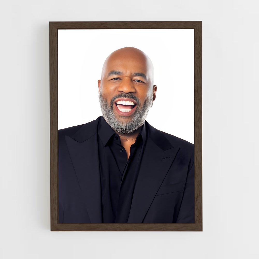 ap-steve harvey-3 cadre Bois foncé