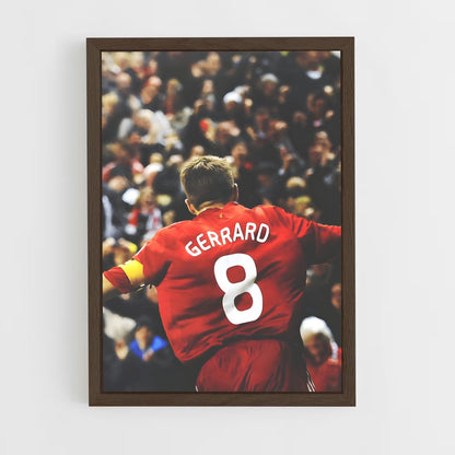 ap-steven gerrard-1 cadre Bois foncé