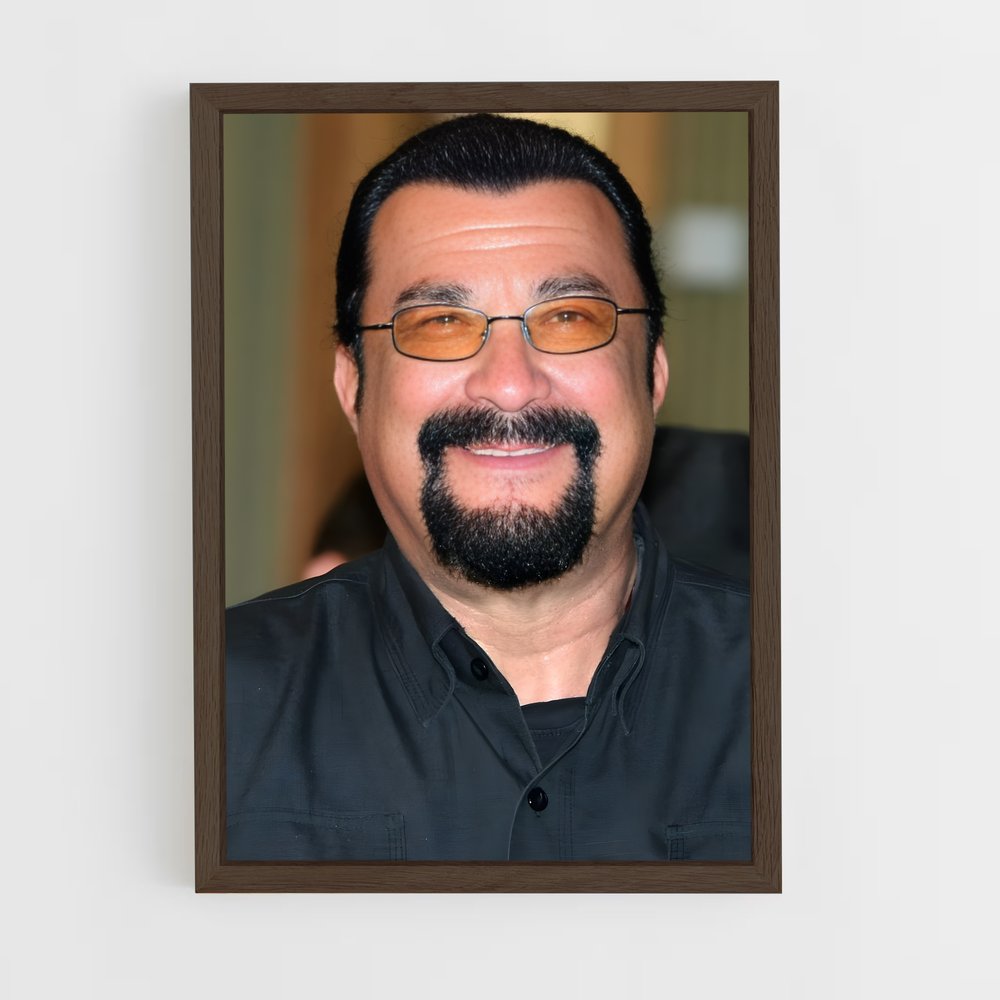 ap-steven seagal-1 cadre Bois foncé