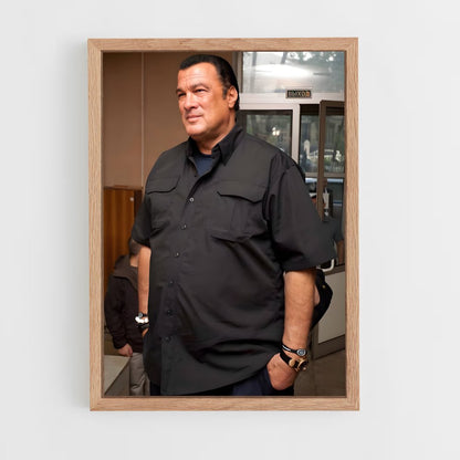 ap-steven seagal-3 cadre Bois clair