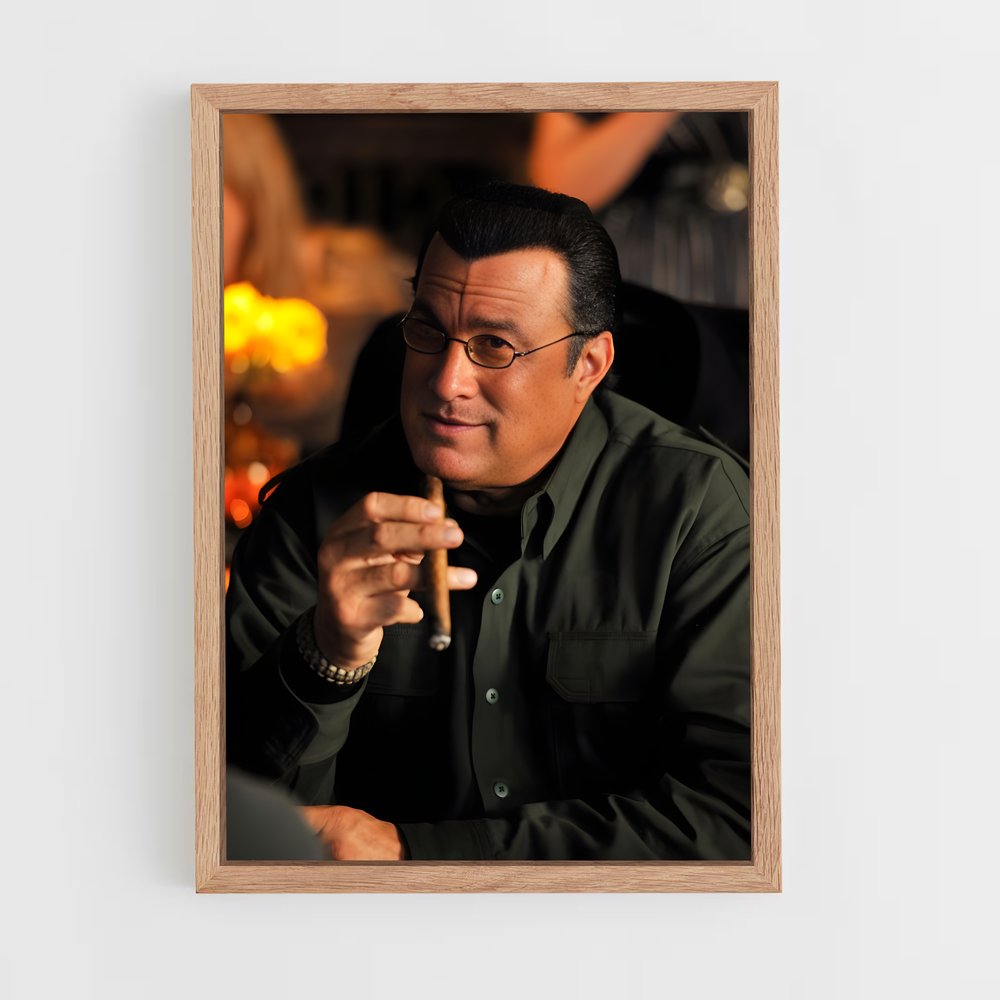 ap-steven seagal-7 cadre Bois clair