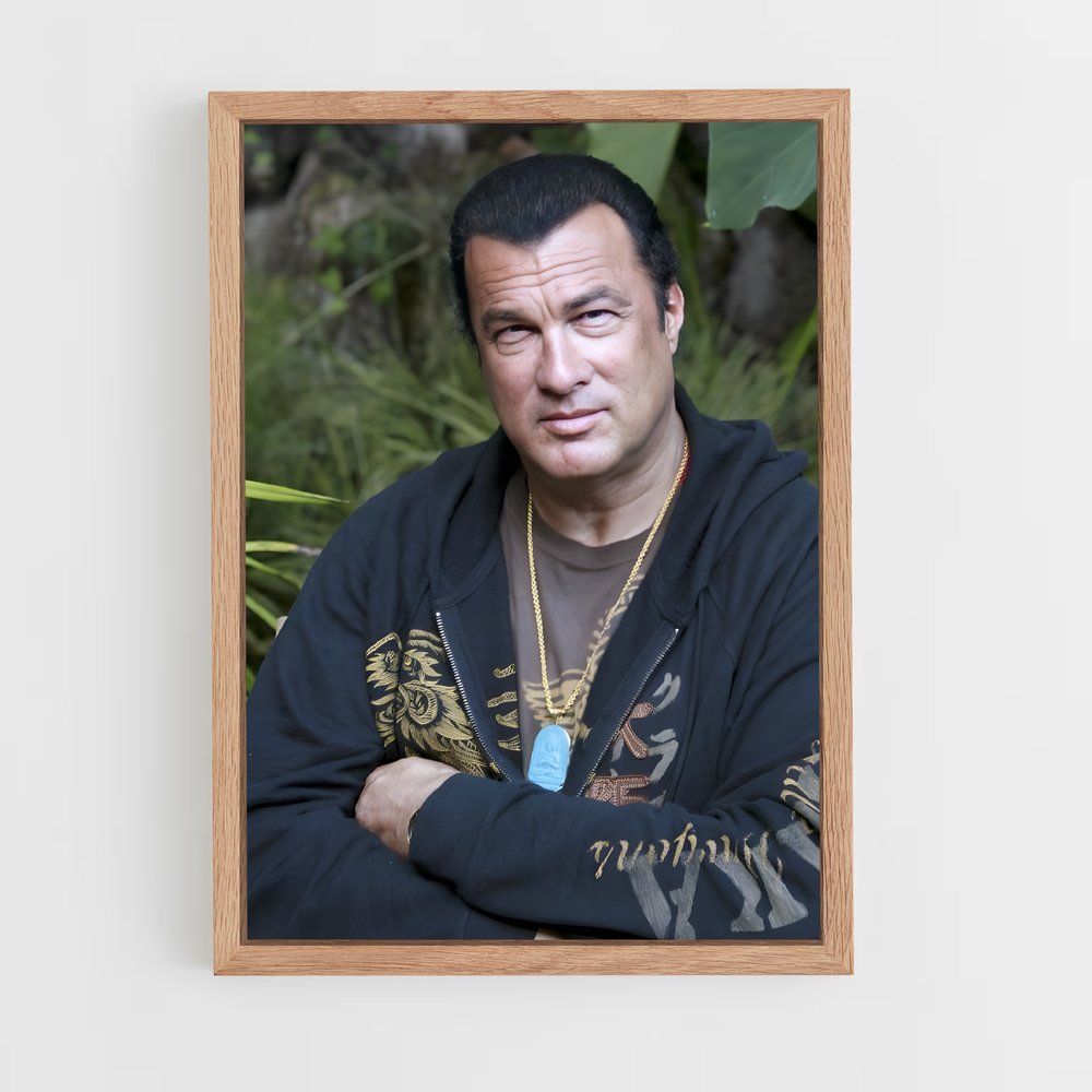 ap-steven seagal-8 cadre Bois clair