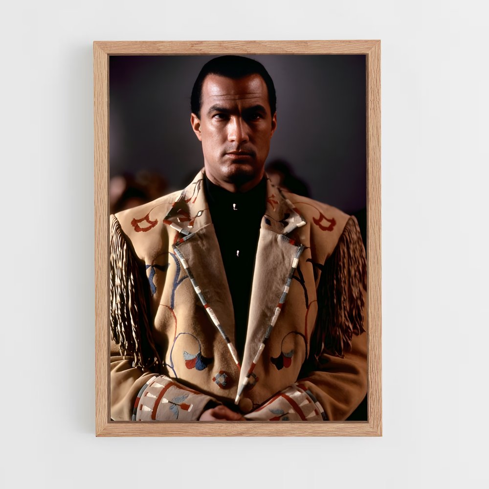 ap-steven seagal-9 cadre Bois clair