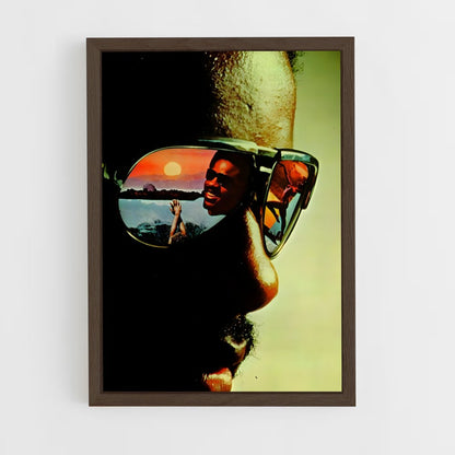 ap-stevie wonder-5 cadre Bois foncé