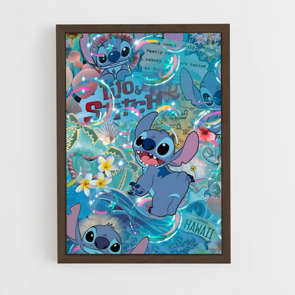 ap-stitch-7 cadre Bois foncé