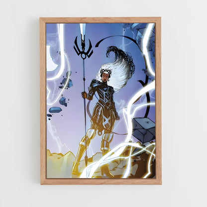 ap-storm x-men-10 cadre Bois clair
