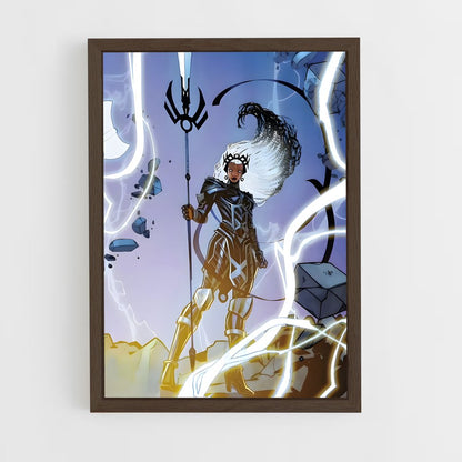 ap-storm x-men-10 cadre Bois foncé
