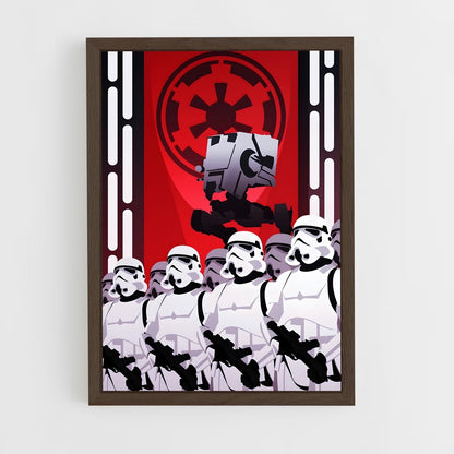 ap-stormtroopers-3 cadre Bois foncé
