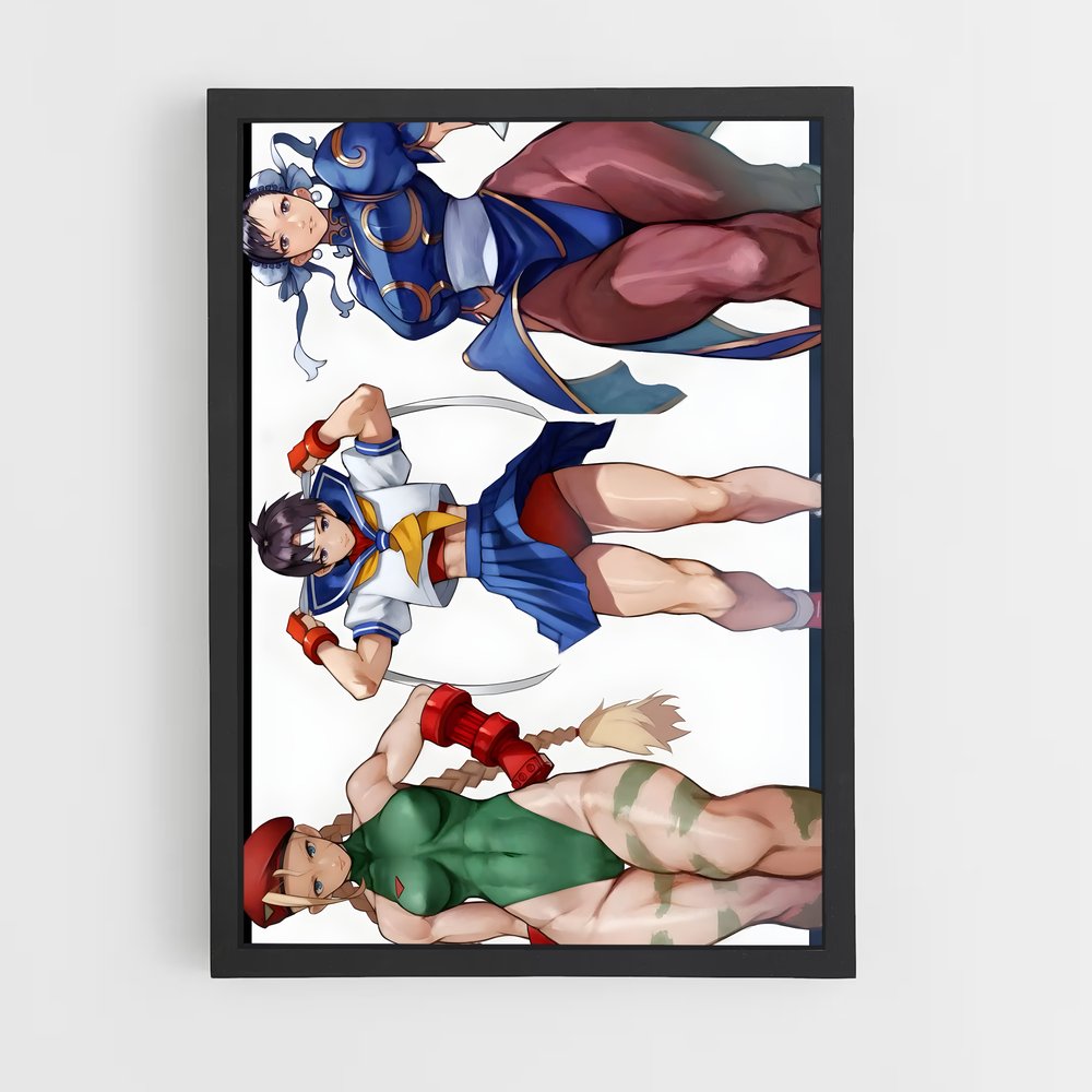 ap-street fighter-1 cadre Noir