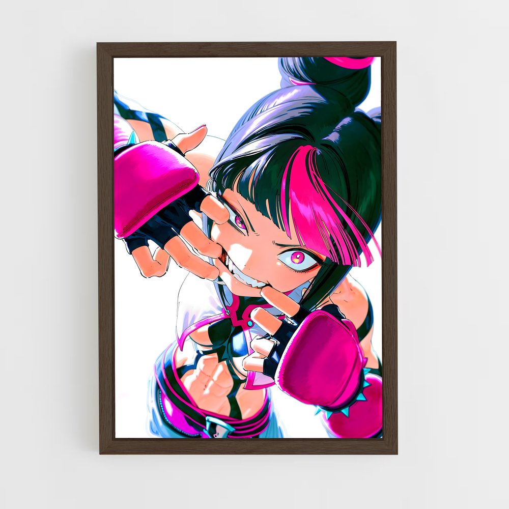 ap-street fighter-6 cadre Bois foncé