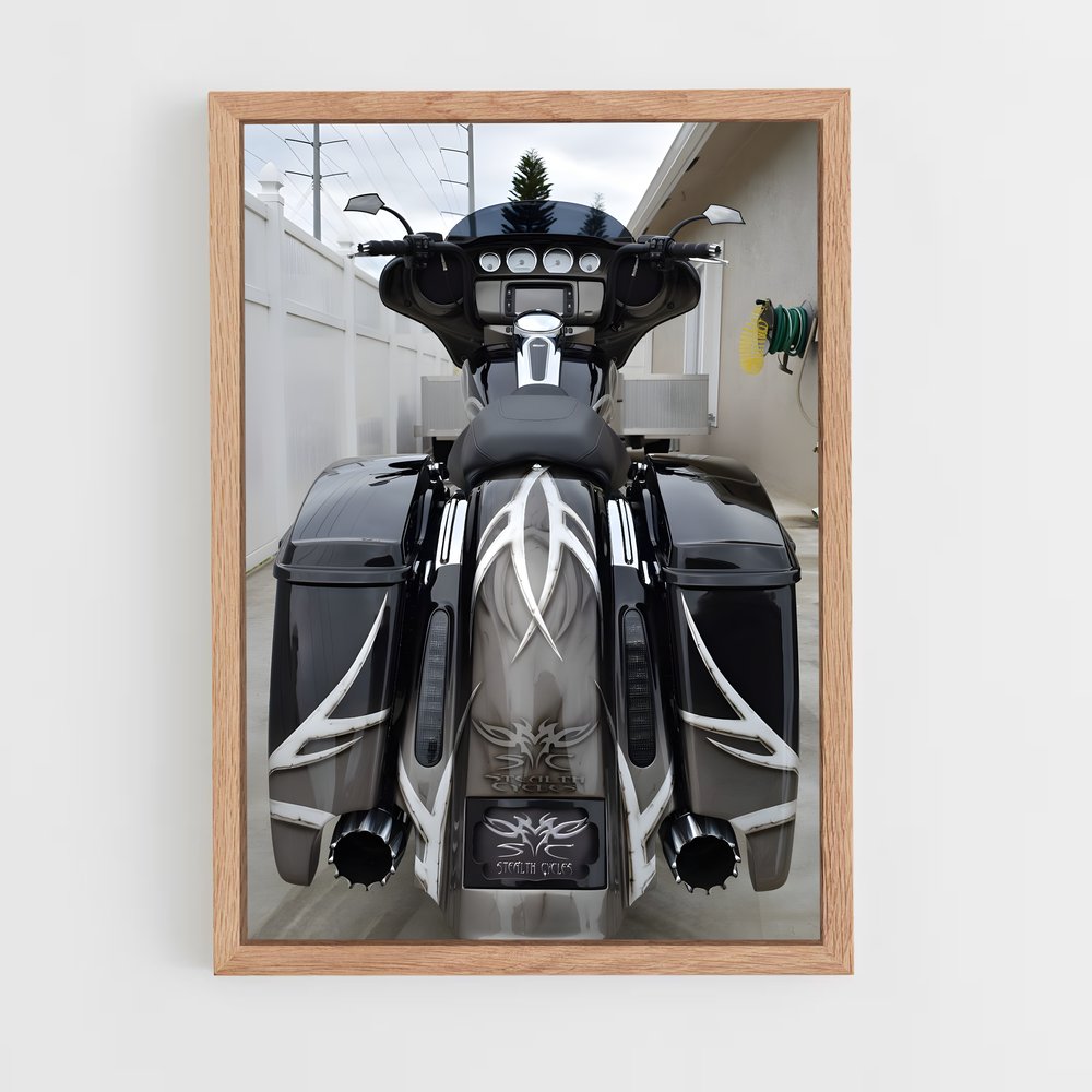 ap-street glide special-2 cadre Bois clair