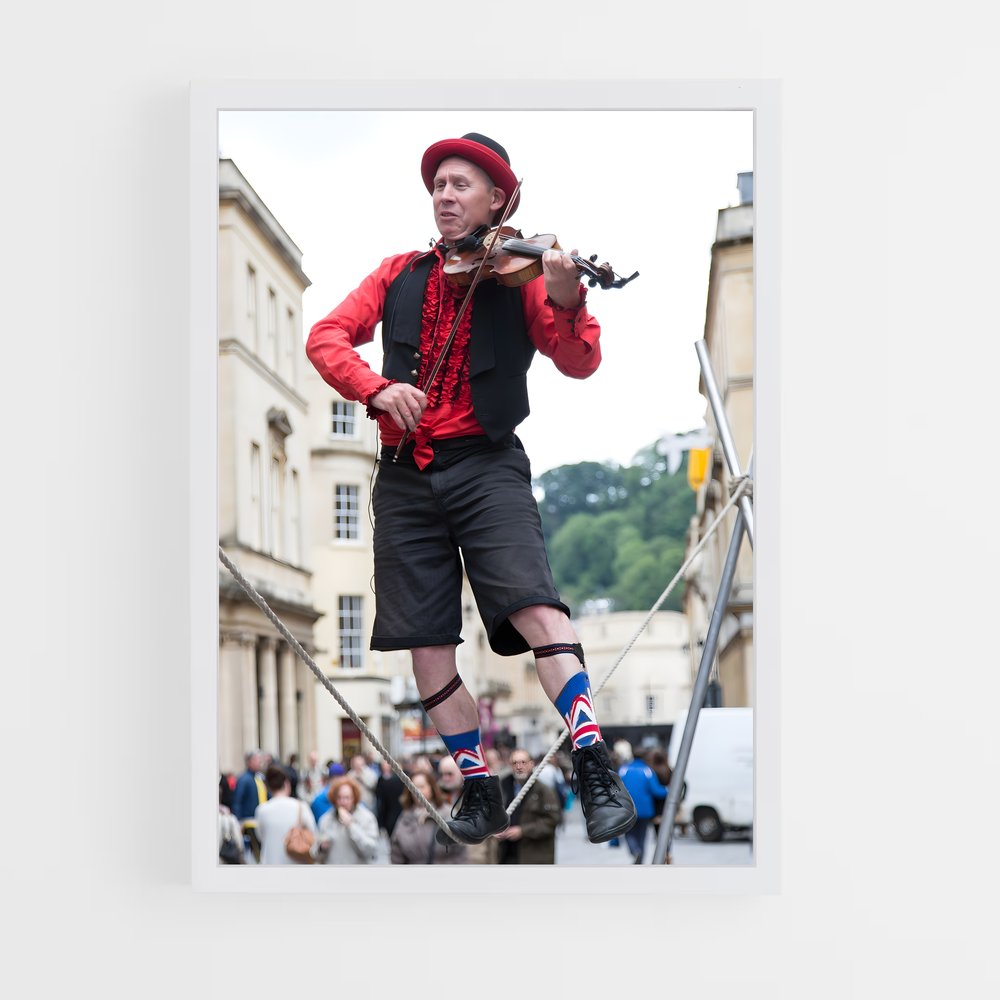 ap-street performer-4 cadre Blanc