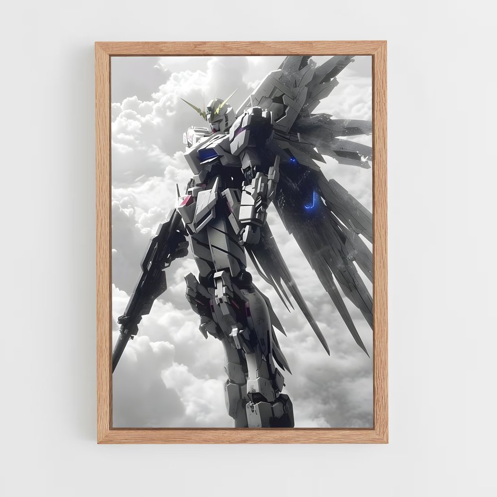 ap-strike freedom gundam-4 cadre Bois clair