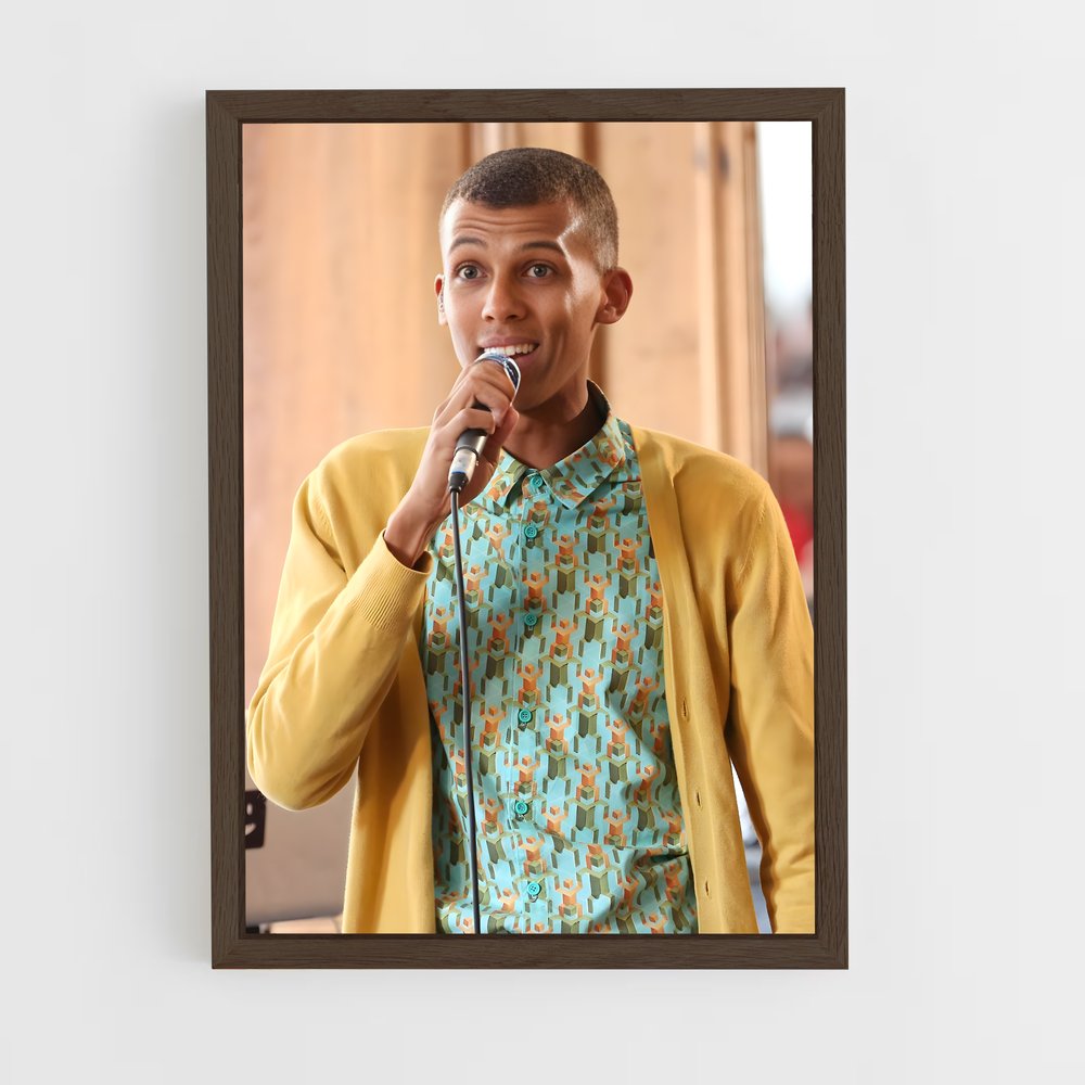 ap-stromae-3 cadre Bois foncé