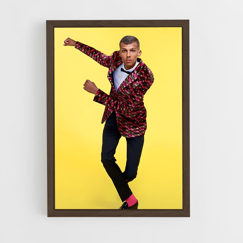 ap-stromae-4 cadre Bois foncé