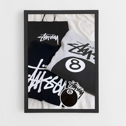 ap-stussy-13 cadre Noir