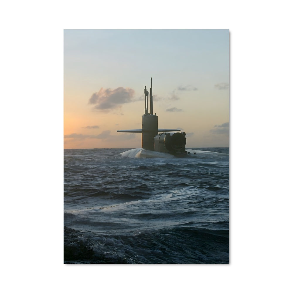 Poster Plongée au Crépuscule