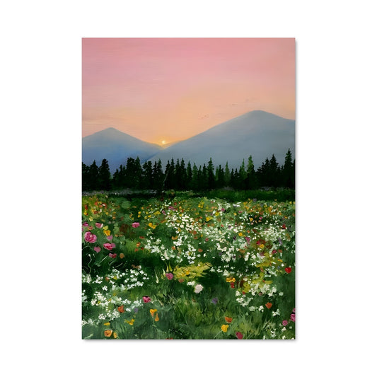 Poster Champs Enchantés