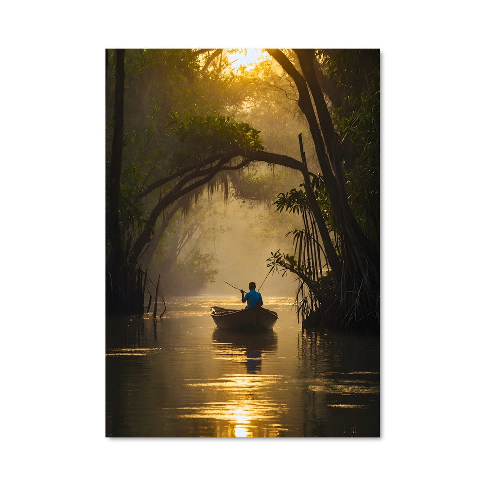 Poster Voyage au Coeur des Sundarbans