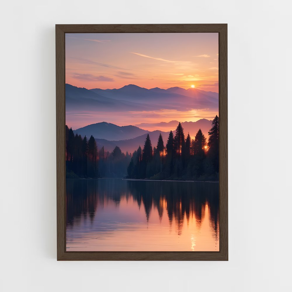 ap-sunset-9 cadre Bois foncé