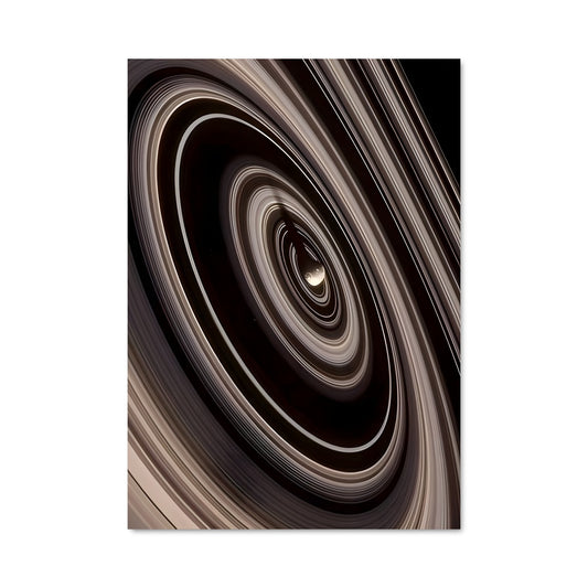 Poster Anneaux de Saturne