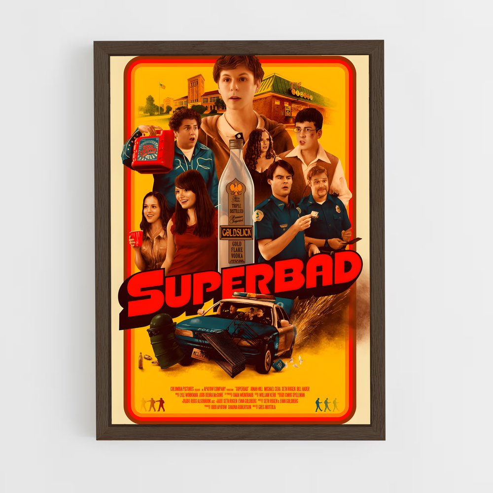 ap-superbad-2 cadre Bois foncé