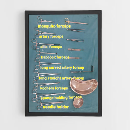 ap-surgical instruments-1 cadre Noir
