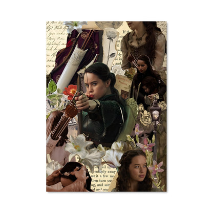 Poster Fleurs et Fantaisie