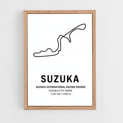 ap-suzuka international racing course japan-3 cadre Bois clair