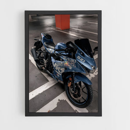 ap-suzuki moto-1 cadre Noir