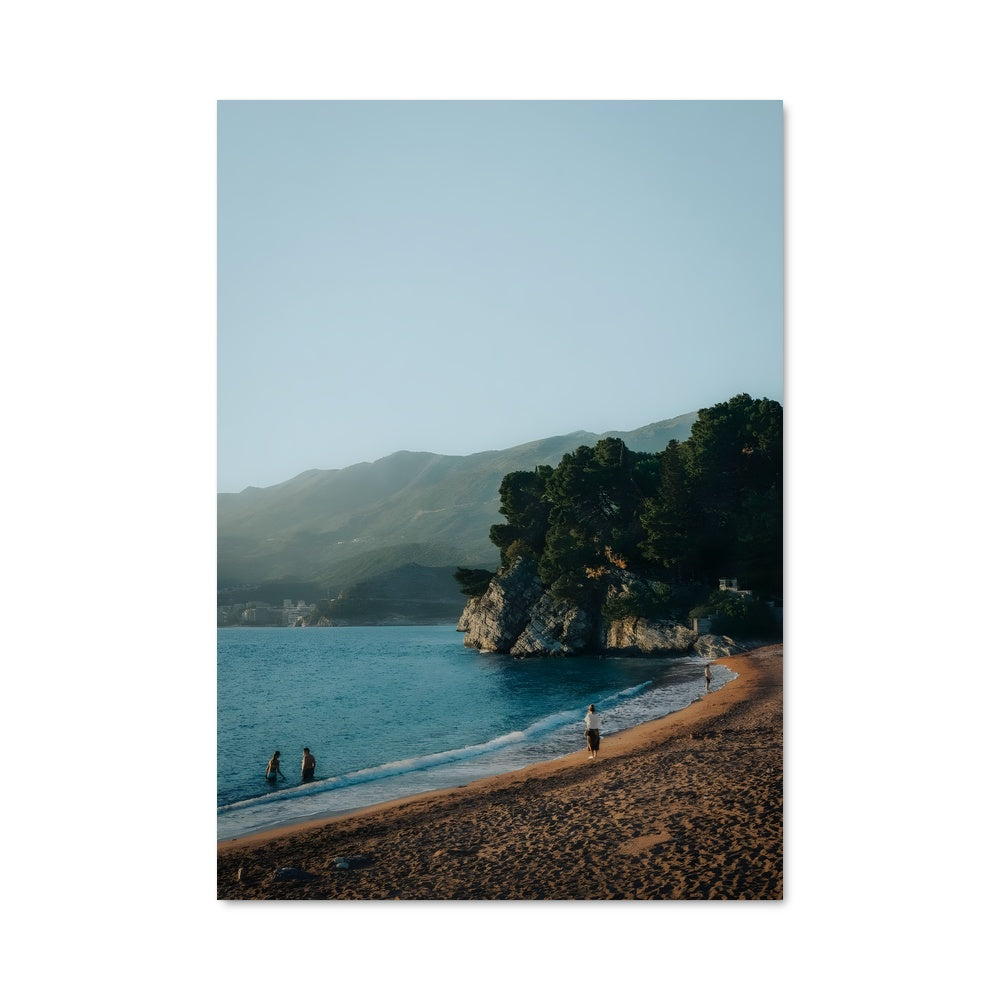 Poster Plage de Sveti Stefan