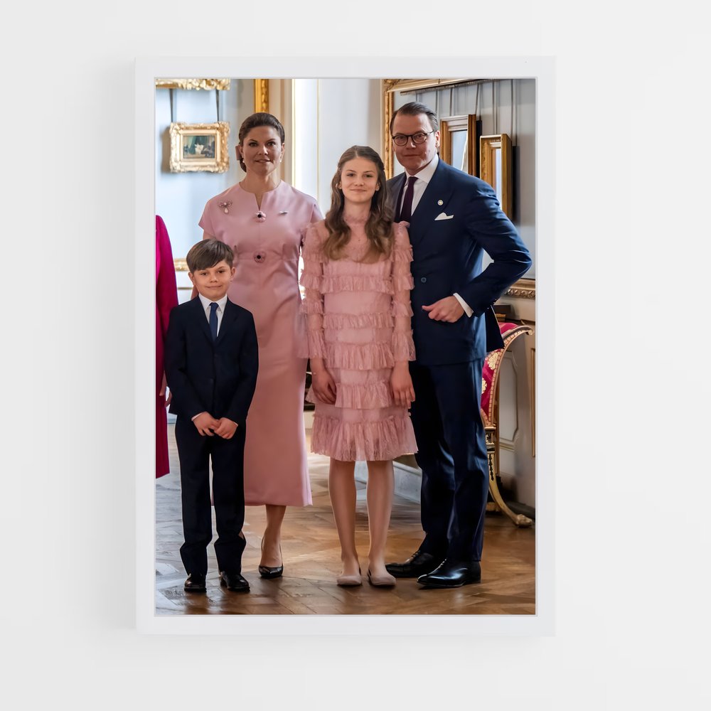 ap-swedish royal family-1 cadre Blanc